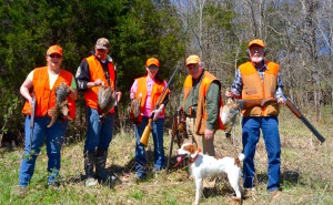 "Polk" and Mitch Lee led this group to a successful hunt.